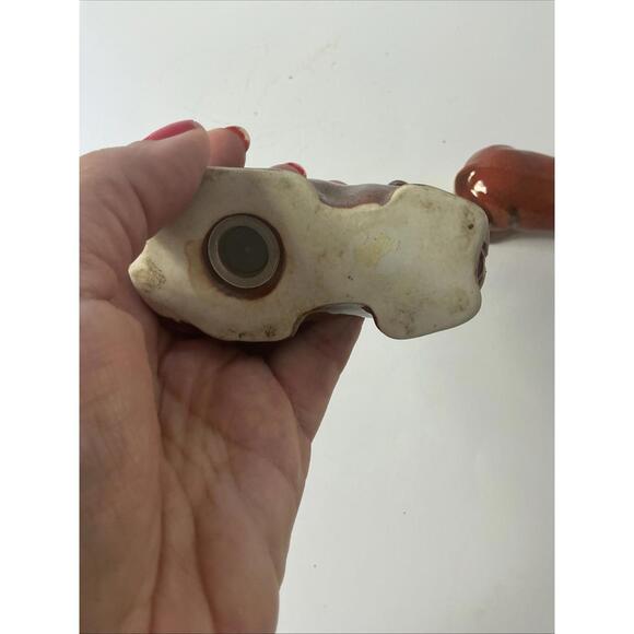 Vintage Enesco Japan Brown Glazed Cow Salt & Pepper Shaker Set RARE - Picture 14 of 15